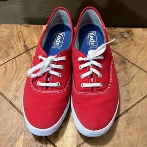Keds red shoes